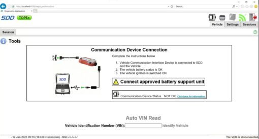 JLR Topix Cloud Diagnostic Login Account