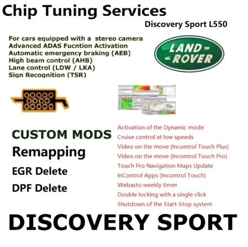 Discovery Sport Coding Service 2015-2019