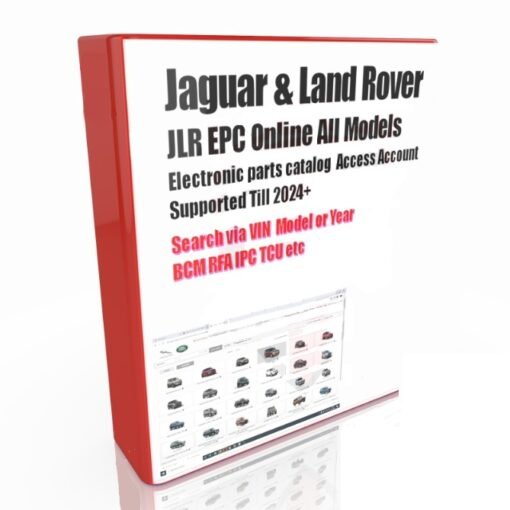 JLR EPC Online Supported Till 2024 Access Account