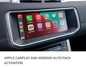 Apple CarPlay and Android Auto Pack for Range Rover Evoque 2016