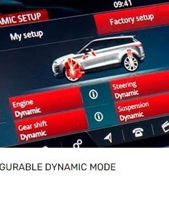 Configurable Dynamic Mode for Range Rover Evoque 2016