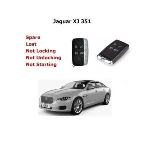 Key Fob Replacement for JAGUAR XJ 351 Spare Lost Not Locking Not Unlocking