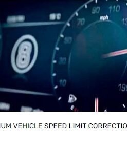 Maximum Vehicle Speed Limit Correction for New Range Rover Sport