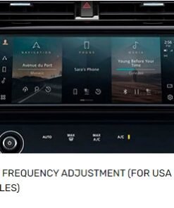 Radio Frequency Adjustment for Discovery Sport 2021