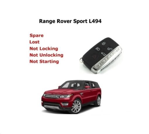 Key Fob Replacement for Range Rover Sport L494 2014 Spare Lost Not Locking Not Unlocking