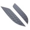 Eiger Grey Chequer Bonnet Trims Land Rover Defender L663