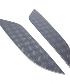 Eiger Grey Chequer Bonnet Trims Land Rover Defender L663