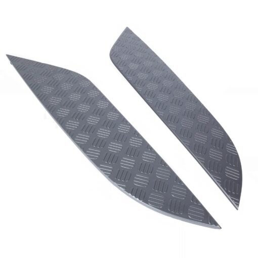 Eiger Grey Chequer Bonnet Trims Land Rover Defender L663