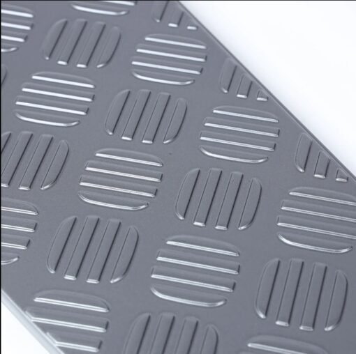 Eiger Grey Chequer Bonnet Trims Land Rover Defender L663
