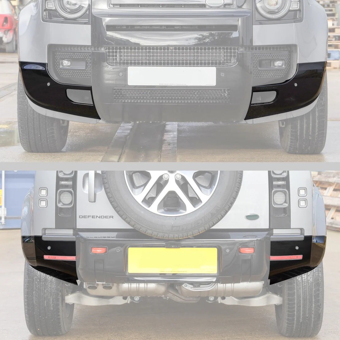 Front & Rear Bumper Corners for Land Rover Defender L663