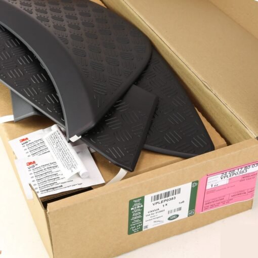 Genuine Chequer Plate Wheel Arch Trim Kit 90 Model for Land Rover Defender L663