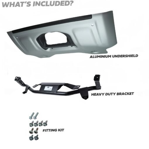 Genuine Front Aluminium Skid Plate for Land Rover Defender L663