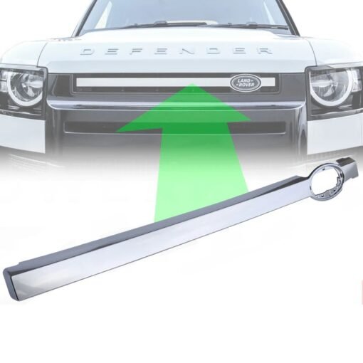 Genuine Front Grille Bar in Noble Chrome for Land Rover Defender L663
