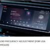 Radio Frequency Adjustment for Jaguar F-Pace 2016-2020