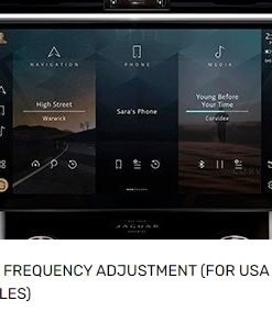 Radio Frequency Adjustment for Jaguar F-Pace 2021