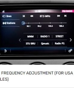 Radio Frequency Adjustment for Jaguar F-Type 2014+