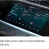 Radio Frequency Adjustment for Jaguar I-Pace 2018-2020