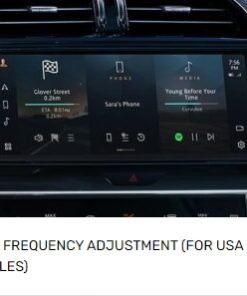 Radio Frequency Adjustment for Jaguar XE 2021+