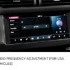 Radio Frequency Adjustment for Jaguar XF 2016