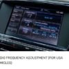 Radio Frequency Adjustment for Jaguar XJ 2010-2019