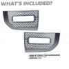 Shadow Atlas Fog Lamp Surround Grille for Land Rover Defender L663