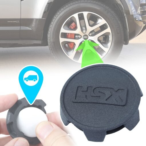 Hidden AirTag Holder for Land Rover 63mm Wheel Caps