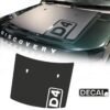 Anti-Reflective Bonnet Graphic - D4 for Land Rover Discovery 4