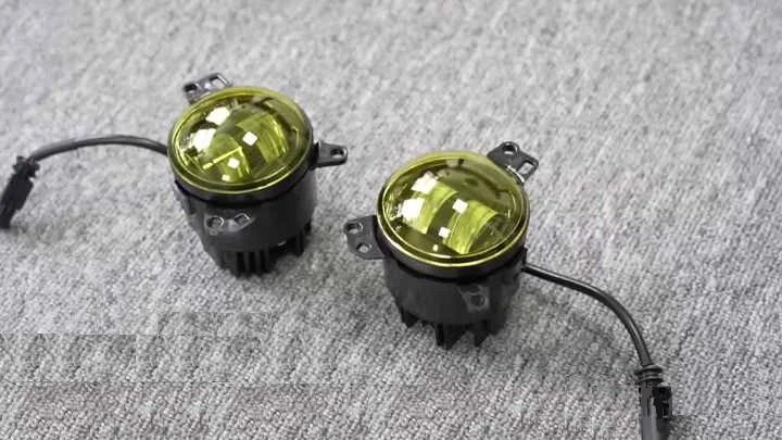 Car Exterior Parts Gold Fog Light for Land Rover Defender 90 110 2020