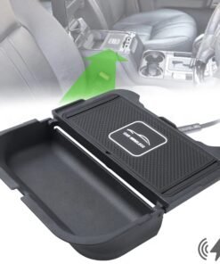 Cubby Box Wireless Phone Charging Kit for Land Rover Discovery 3 4