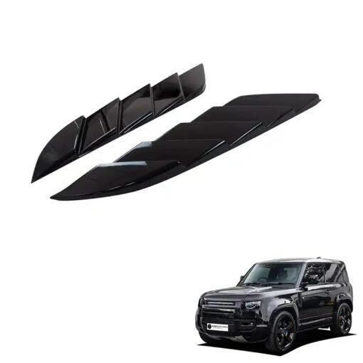 Exterior Accessories Hood Side Guard Gloss Black for Land Rover Defender 90 110