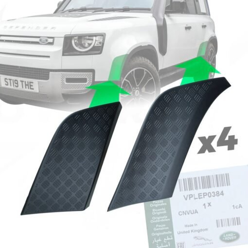 Genuine Chequer Plate Wheel Arch Trim Kit 110-130 Model for Land Rover Defender L663