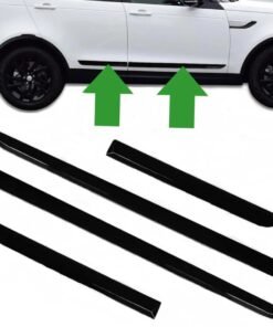 Gloss Black Door Rubbing Strip Set for Land Rover Discovery 5
