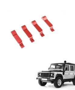 Interior Accessories Door Inner Handle Cover 4PCS For Land Rover Old Defender 2004-2018