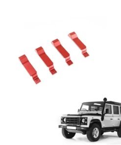 Interior Accessories Inner Door Handle Cover 4PCS For Land Rover Old Defender 2004-2018