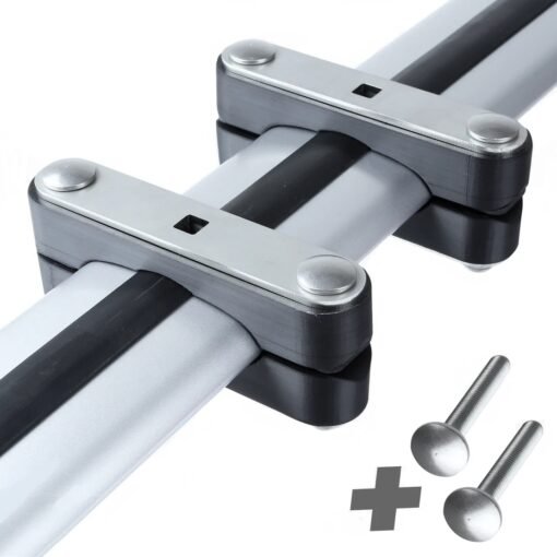 Kit B Cross Bar Mount Clamp Kit for Land Rover Discovery 3&4