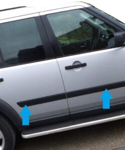 Side Body Moldings/Rubbing Strips for Land Rover Discovery 3 & 4 No Chrome