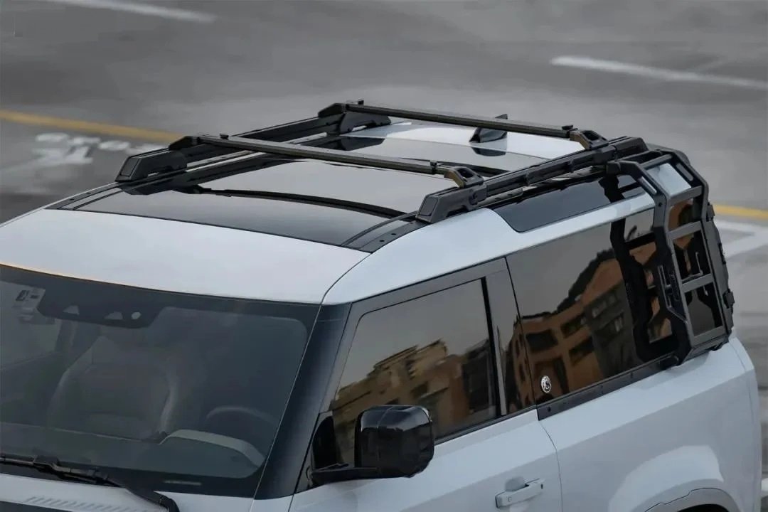 Roof Rack and Ladder M-one Series For Land Rover Defender 90 