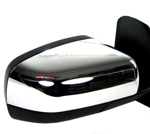 Premium Chrome Top Mirror Caps for Land Rover Discovery 4
