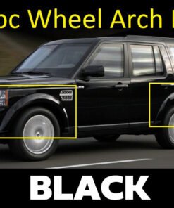 Gloss Black Wheel Arch Kit Premium Upgrade for Land Rover Discovery 3 & 4 Models 6-Piece