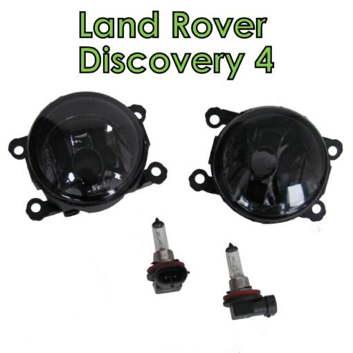 Smoked Front Bumper Fog Lamps for Land Rover Discovery 4