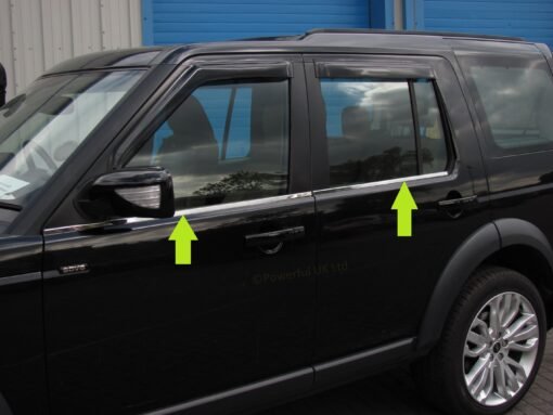 Window Rubber Trim Kit for Land Rover Discovery 3/4
