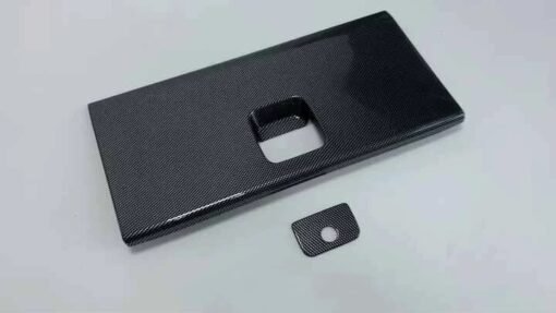 Car Passenger Pattern ABS Carbon Passenger Plate China Carbon for Land Rover Defender 90 110 2020