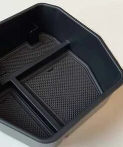 Central Console Armrest Storage Box Cars Accessories Parts ABS Black for Land Rover Defender 2020