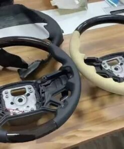 Customized Turn Fur Upgrade Heated Steering Wheel for Land Rover New Defender 110 90 2020-2022