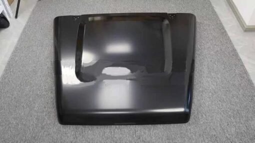 Exterior Accessories Bonnet Front Hood Black Iron for Classic Defender1996-2016