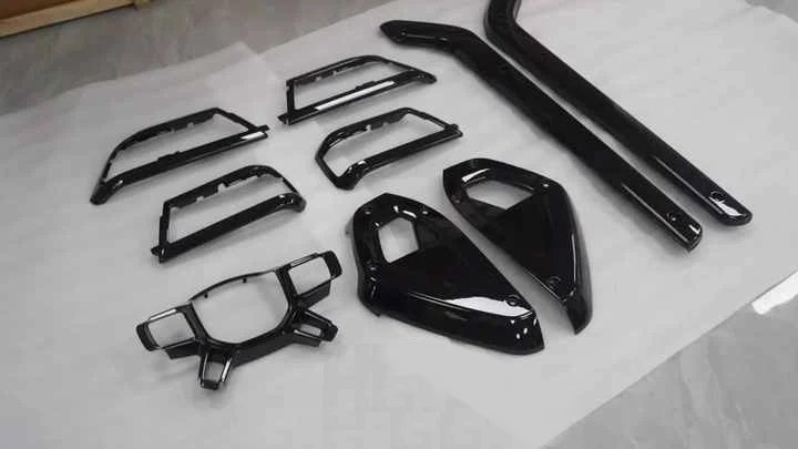 Interior Trimming Surface Interior Kits Gloss Black for Land Rover Defender 90 110 2020-2022