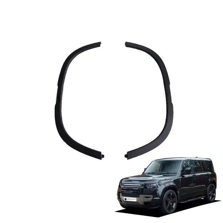 Pair Front Left & Right Wheel Arch Trim Molding For Dodge Durango 2011-2019 - Black