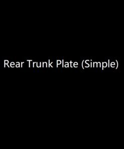 Rear Trunk Plate Rear Bumper Trim Decoration Trunk Metal Strip Protector For Defender 110 2020