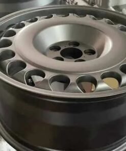 Vintage Wheel Rims Aluminum Alloy Car Rims Black Vehicle Hub Protection Kit for Land Rover Defender 2020