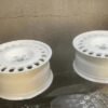 White Wheel Hub Cover Vintage Wheel Rims Aluminum Alloy for Land Rover Defender 2020